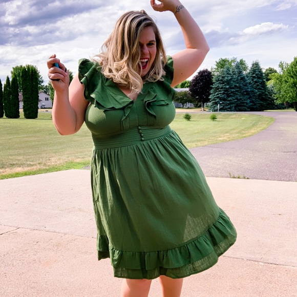 NWT Kiwi Ruffles Dress 1XL - Picture 7 of 9